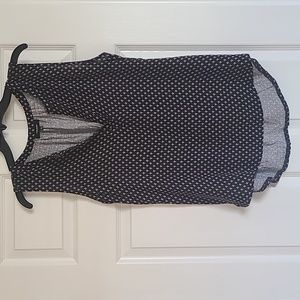 Premise Mixed Media Sleeveless Blouse